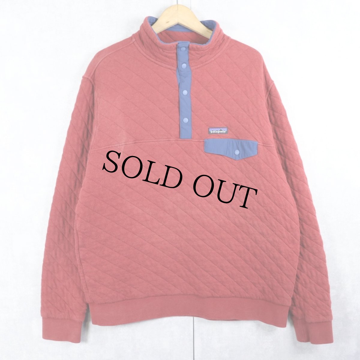 画像1: 2018AW Patagonia ORGANIC COTTON キルトスナップT L (1)