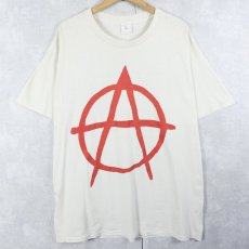 画像1: 90's Blue Grape USA製 "PUNK'S NOT DEAD" アナーキーマークプリントTシャツ XL (1)