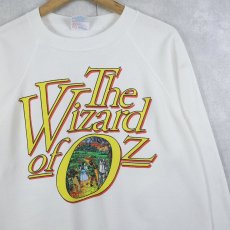 画像1: 90's The Wizard of Oz USA製 ミュージカルプリントスウェット XL (1)