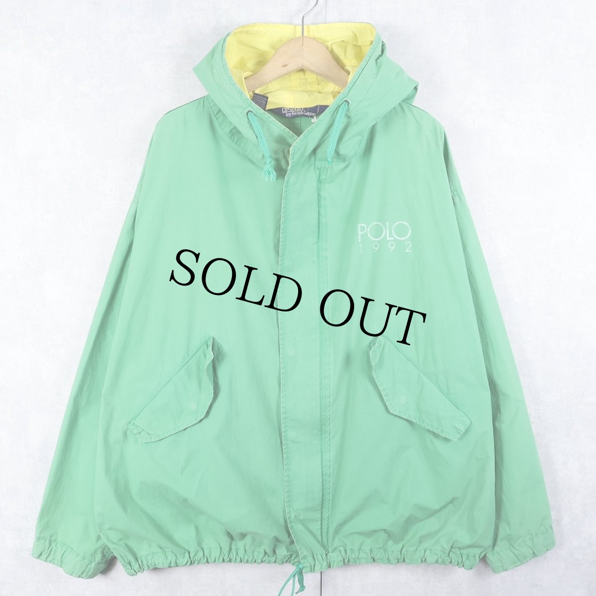 画像1: 90's POLO Ralph Lauren コットンパーカー XL (1)