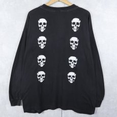 画像2: 80〜90's The London Dungeon "I've just escaped from The London Dungeon" スカルプリントロンT BLACK (2)
