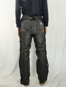 画像3: AK レザーチャップス BLACK M (3)