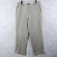 画像1: BANANA REPUBLIC リネンパンツ W35 (1)