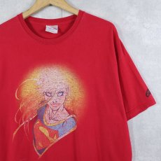 画像1: DC Comics "Supergirl" キャラクタープリントTシャツ XL (1)
