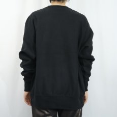 画像3: Champion REVERSE WEAVE "IOWA" プリントスウェット BLACK (3)