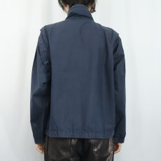 画像3: 90's Ralph Lauren "CP-93" コットンジップジャケット NAVY L (3)