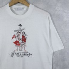 画像1: 80's USA製 "30 YEAR REUNION" パロディプリントTシャツ L (1)