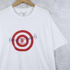 画像1: 90〜2000's HP×GE テック企業 パロディプリントTシャツ XL (1)