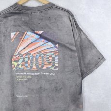 画像1: 2000's Microsoft フェード加工 コンピューター企業プリントTシャツ XL (1)