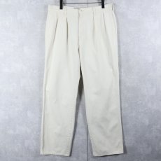 画像1: 90's POLO Ralph Lauren USA製 2タック チノトラウザーズ W33 (1)