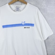 画像1: Microsoft コンピューター企業 プリントTシャツ 2XL (1)