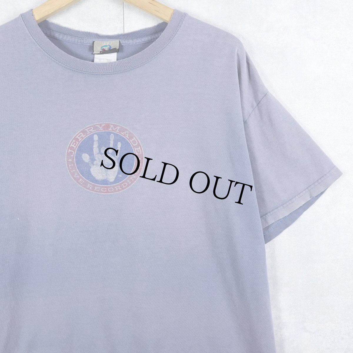 画像1: 2000's JERRY GARCIA ミュージシャンプリントTシャツ L (1)