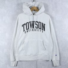 画像1: Champion REVERSE WEAVE "TOWSON" プリントスウェットフーディー M (1)