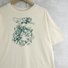 画像1: 80's USA製 "Noreascon Three" イラストプリントTシャツ L (1)