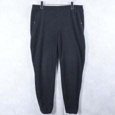 画像1: 90's Patagonia フリースパンツ BLACK M (1)