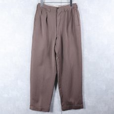 画像1: 50's 2タックスラックス W29 (1)