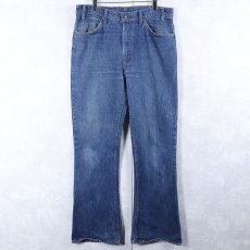 画像1: 80's Levi's 646 オレンジタブ ブーツカットデニムパンツ W35 (1)