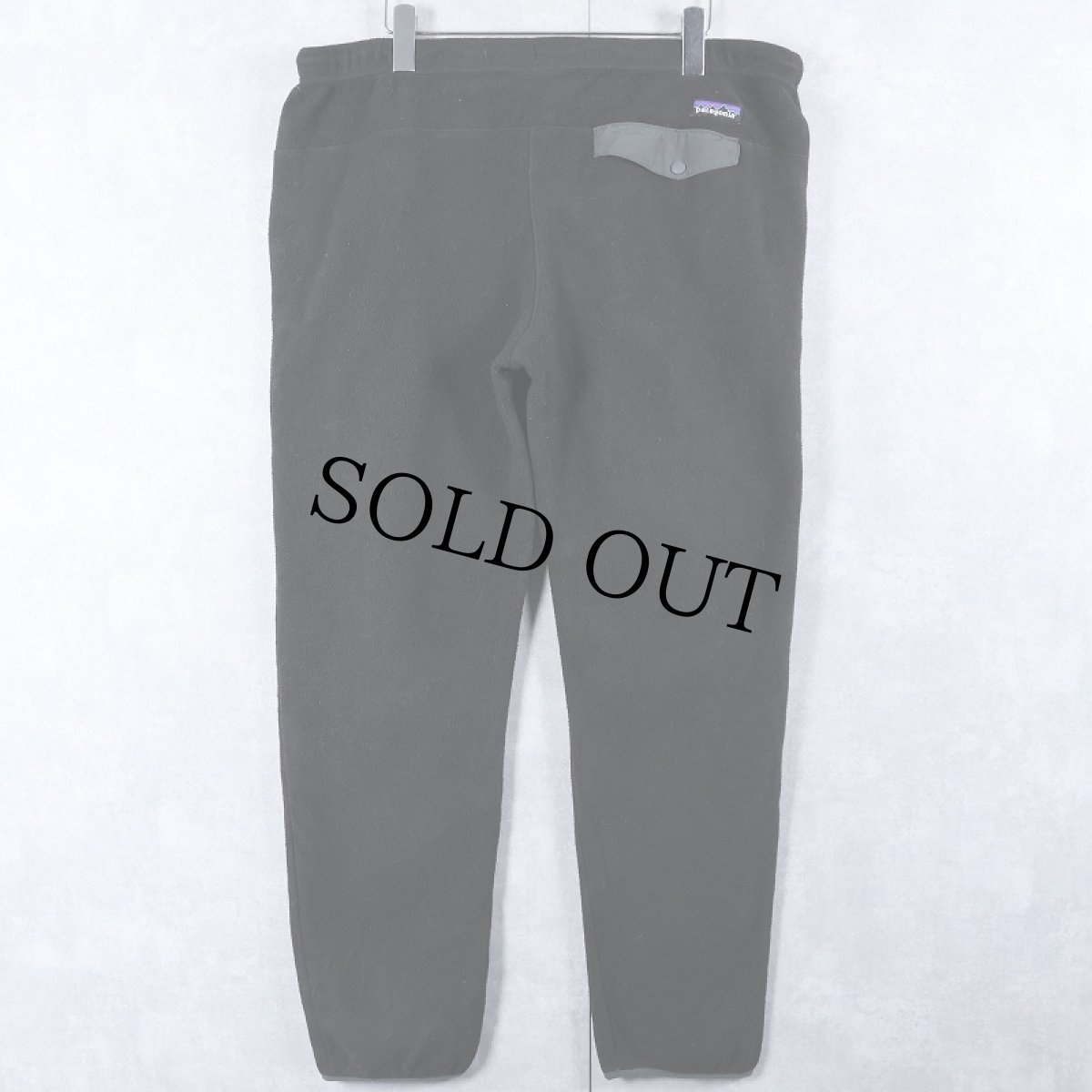 画像2: 2000's Patagonia シンチラスナップTパンツ BLACK M (2)