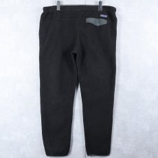 画像2: 2000's Patagonia シンチラスナップTパンツ BLACK M (2)