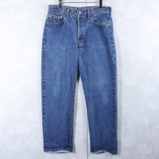 画像1: 90's Levi's 501 BIGE復刻 USA製 デニムパンツ W34 (1)