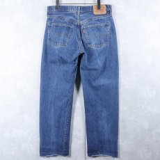 画像2: 90's Levi's 501 BIGE復刻 USA製 デニムパンツ W34 (2)