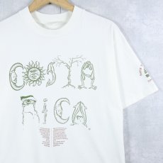 画像1: 90's "COSTARICA" プリントTシャツ L (1)