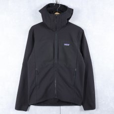 画像1: 2023AW Patagonia Rシリーズ R2 テックフェイスフーディー BLACK S (1)