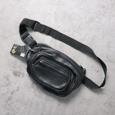 画像1: ROMA LEATHERS レザーボディーバッグ DEADSTOCK (1)