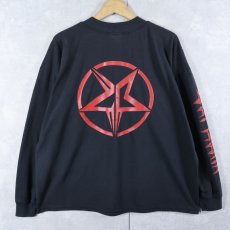画像2: 2000's CANADA製 "LAST BREATH" 臓器プリントロンT BLACK ONESIZE (2)