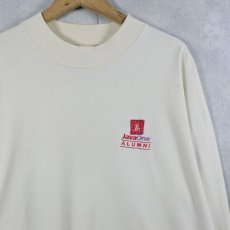 画像1: 90's Java One ALUMNI テック企業 ロゴ刺繍ロンT XL (1)