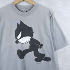 画像1: 90's FELIX キャラクタープリントTシャツ L (1)