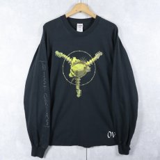 画像1: 90's Overbass USA製 "HISTORIAS" パンクバンド アルバムロンT BLACK XL (1)