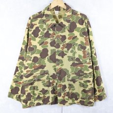 画像1: 70〜0's Duxbak ダックハンターカモ柄 コットンハンティングジャケット (1)