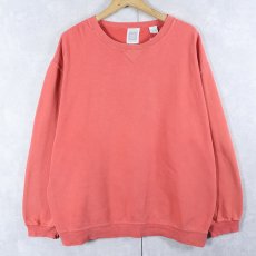 画像1: 90's GAP "lightweight" 前V 無地スウェット L (1)