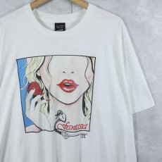 画像1: 90's "fantasia" イラストプリントTシャツ XL (1)