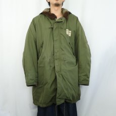 画像2: 50's U.S.ARMY QMC M-51 MODIFIED ライナー/フード付き モッズコート MEDIUM (2)