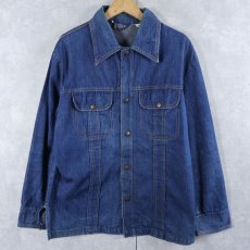 画像1: 70's DeeCee Rappers USA製 デニムジャケット L (1)