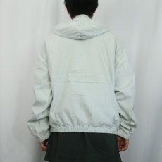 画像3: 90's POLO Ralph Lauren USA製 クッキーパッチ ストライプ柄 コットンジップパーカー L (3)