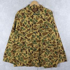 画像1: 90's CALIBER SPORTSMAN'S APPAREL ダックハンターカモ柄 ハンティングジャケット XL (1)