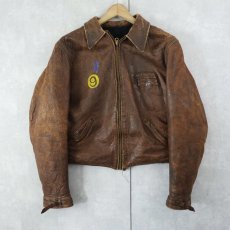 画像1: 40's レザースポーツジャケット (1)