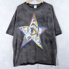 画像1: Steve Earle "I'LL NEVER GET OUT OF THIS WORLD ALIVE" シンガーソングライターツアープリントTシャツ XL (1)
