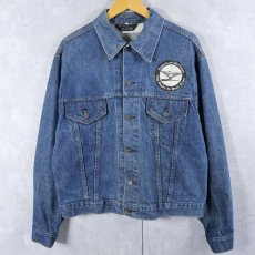 画像2: 70's JCPenney パッチ付き デニムジャケット SIZE46 (2)