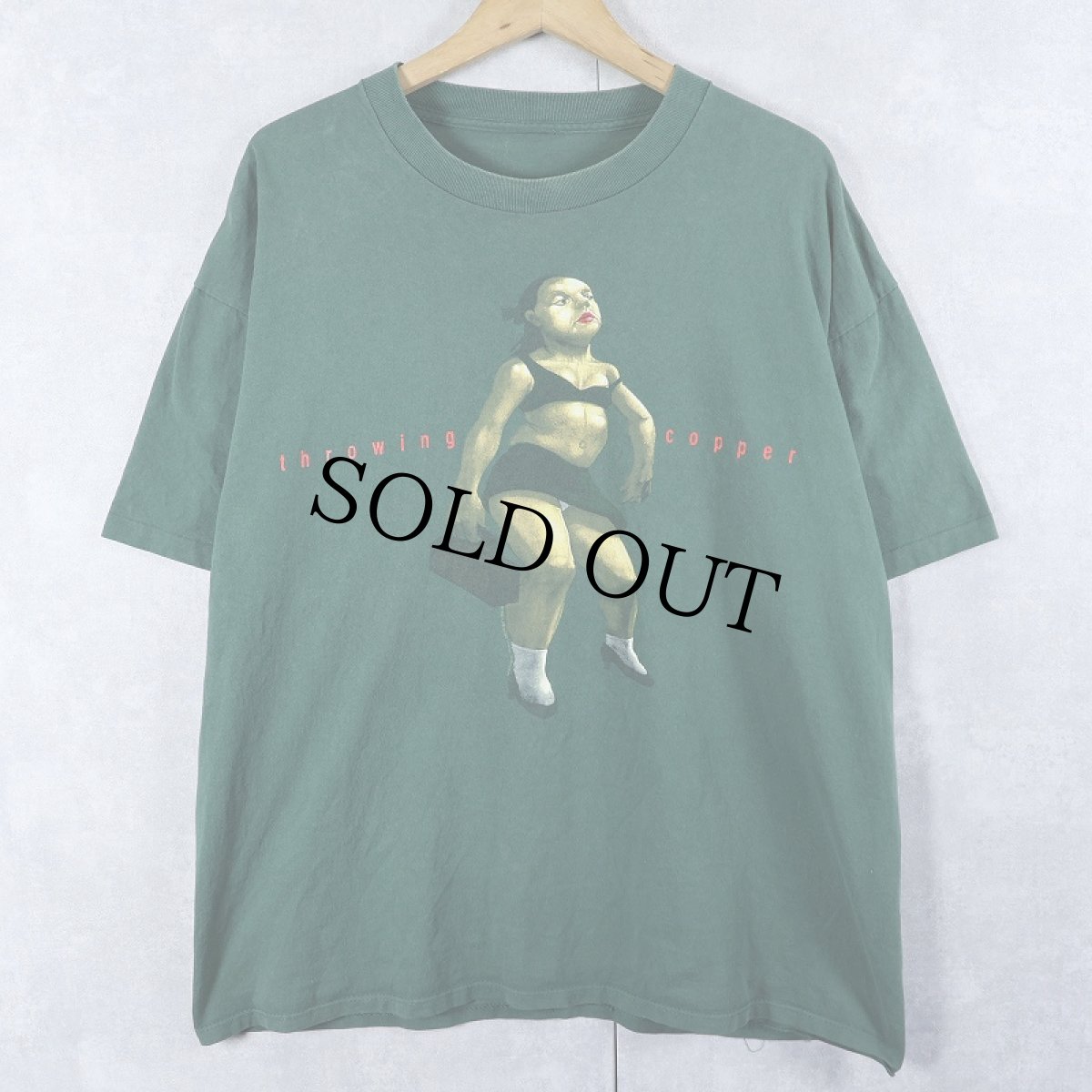 画像1: 90's Throwing Copper USA製 オルタナティブロックバンドツアーTシャツ (1)