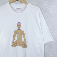 画像1: 90's "Chakra" プリントTシャツ XL (1)