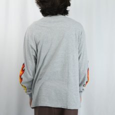 画像3: THINK SKATEBOARDS ロゴプリントロンT L (3)