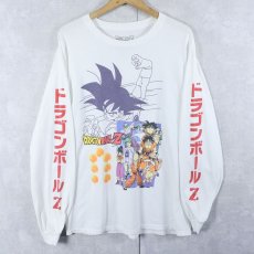 画像1: DRAGON BALL Z アニメキャラクタープリントロンT L (1)