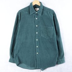 画像1: 90's J.CREW コーデュロイシャツ M (1)