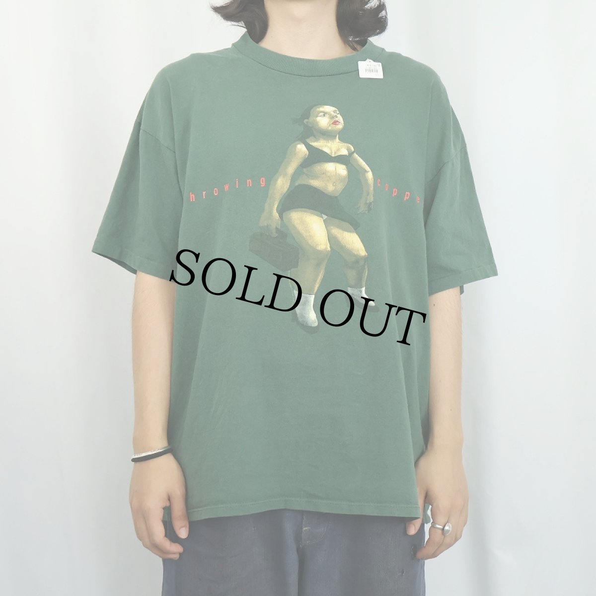 画像3: 90's Throwing Copper USA製 オルタナティブロックバンドツアーTシャツ (3)
