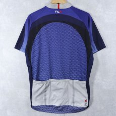 画像2: RLX POLO SPORT Ralph Lauren USA製 サイクリングシャツ L (2)