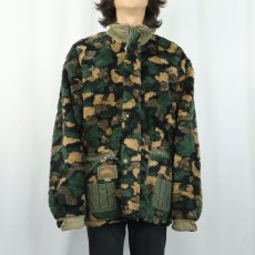 画像2: HARKILA "GORE-TEX" ダックハンターカモ柄 ボアフリースジャケット SIZE5 (2)